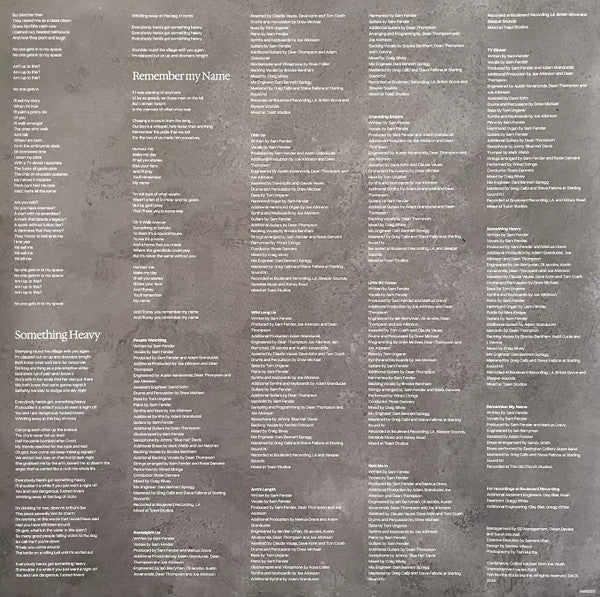 Sam Fender – People Watching - Vinyl LP, Album, Europe 2025 (NEW SEALED)