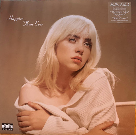 Billie Eilish – Happier Than Ever - 2 x Vinyl LP, Album, Stereo (NEW SEALED)