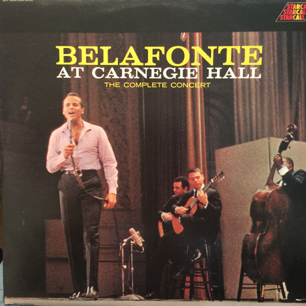 Harry Belafonte ‎– Belafonte At Carnegie Hall - 2 × Vinyl LP, Reissue, UK (USED VG+)