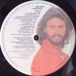 Bee Gees ‎– Greatest - 2 × Vinyl LP, Compilation, UK 1979 (USED VG+)