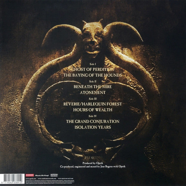 Opeth – Ghost Reveries - 2 x Vinyl LP, Album, Limited Edition, Numbered, Repress, 180g, Silver & Black Marble (NEW SEALED)