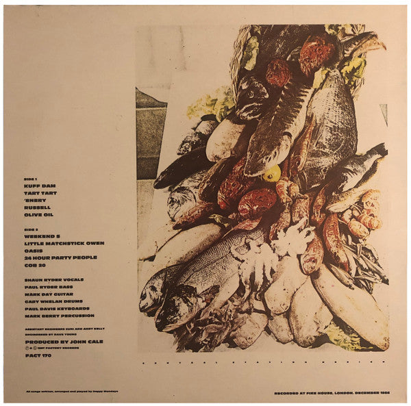 Happy Mondays – Squirrel And G-Man Twenty Four Hour Party People Plastic Face Carnt Smile (White Out) - Vinyl LP, Album, Reissue, UK 1989 (USED VG+)