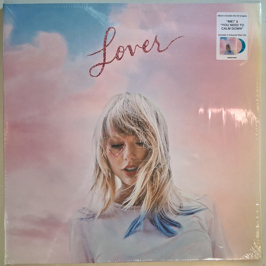 Taylor Swift – Lover - Vinyl LP, Pink Vinyl, Blue Vinyl, Album (NEW SEALED)