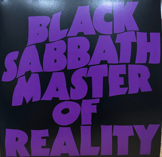 Black Sabbath – Master Of Reality - Vinyl LP, Album, Reissue, Remastered (NEW SEALED)
