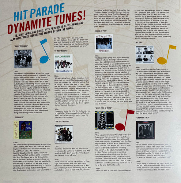 Madness – Hit Parade - Vinyl LP, Compilation, Stereo, UK 2025 (NEW SEALED)