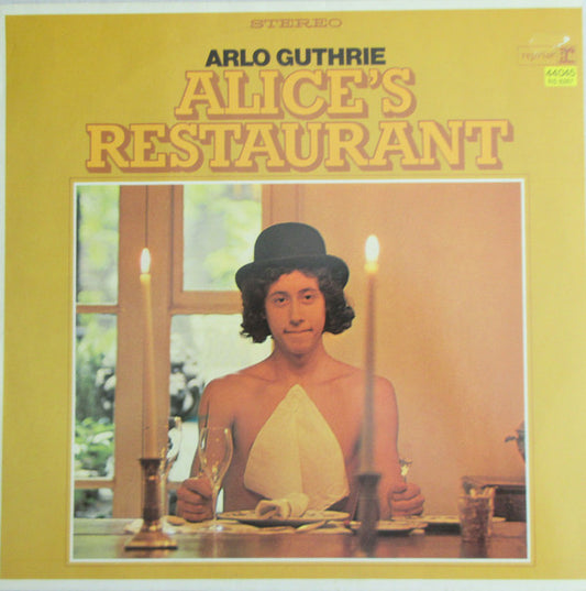 Arlo Guthrie ‎– Alice's Restaurant - Vinyl LP, Album, Stereo (USED NM)