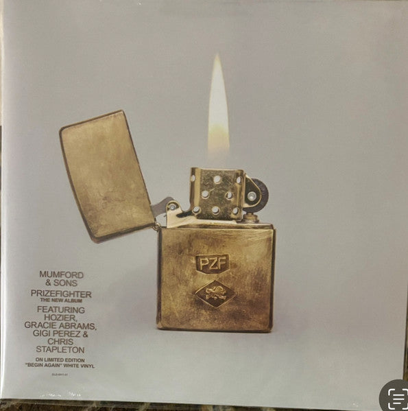 Mumford & Sons – Prizefighter: Begin Again - Vinyl LP, Album, Limited Edition White, Europe 2026 (NEW SEALED)