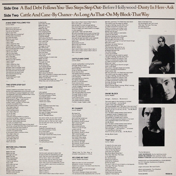 The Go-Betweens ‎– Before Hollywood - Vinyl LP, Album, UK 1983 (USED VG+)