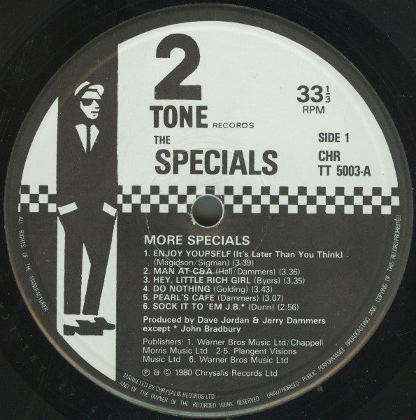 The Specials – More Specials - Vinyl LP, Album, UK 1980 (USED VG)