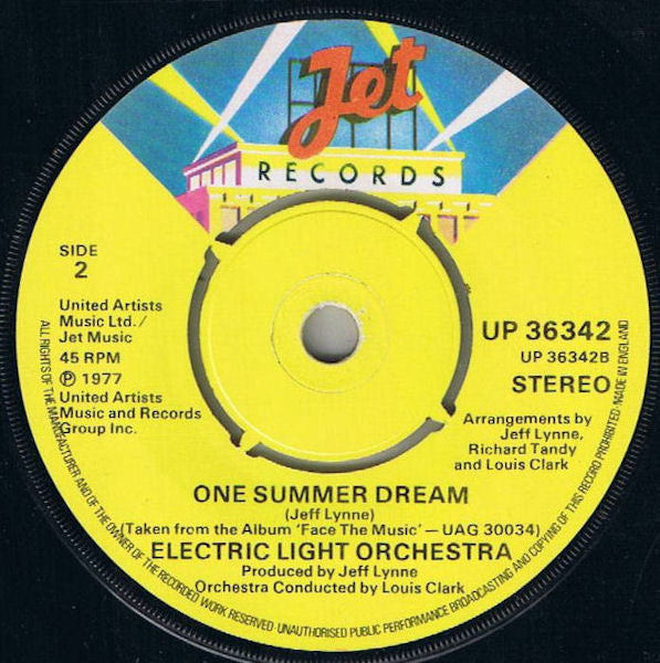 Electric Light Orchestra – Mr. Blue Sky - Vinyl 7", 45 RPM, Single, 4 Prong, UK 1978 (USED VG)