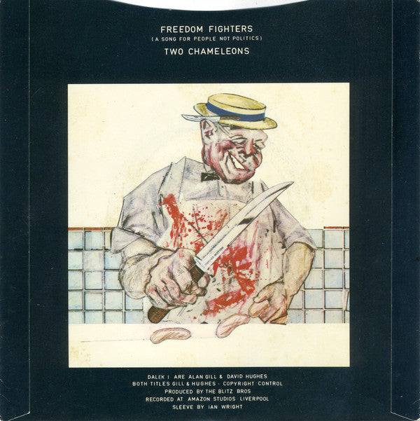 Dalek I ‎- Freedom Fighters - Vinyl 7", 45 RPM, Promo, UK 1979 (USED VG+)