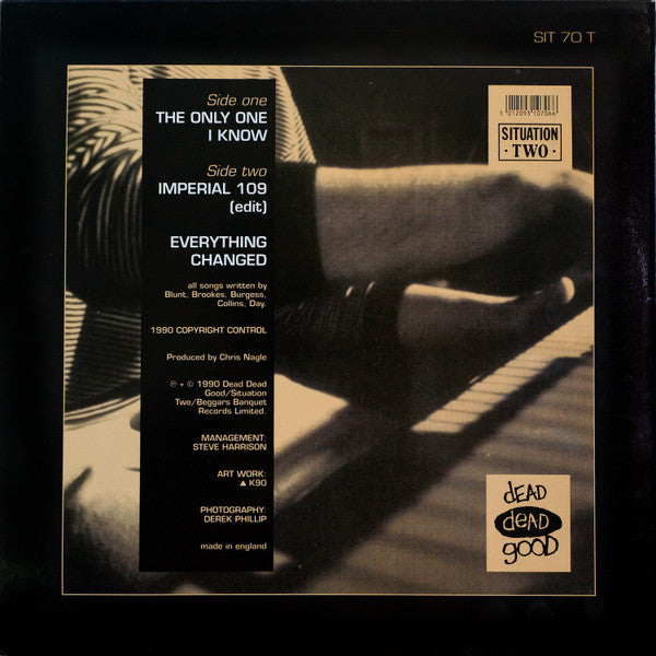 The Charlatans – The Only One I Know - Vinyl 12", 45 RPM, Single, Stereo, UK 1990 (USED VG+)