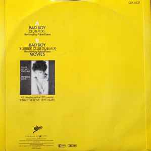 Miami Sound Machine ‎– Bad Boy (2 Club Mixes) - Vinyl 12", Misprint, UK 1985 (USED VG)