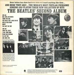 The Beatles ‎– The Beatles' Second Album - Vinyl LP, Album, Stereo, Reissue, Canada 1976 (USED NM)