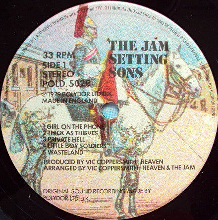 The Jam – Setting Sons - Vinyl LP, Album, UK 1979 (USED NM)