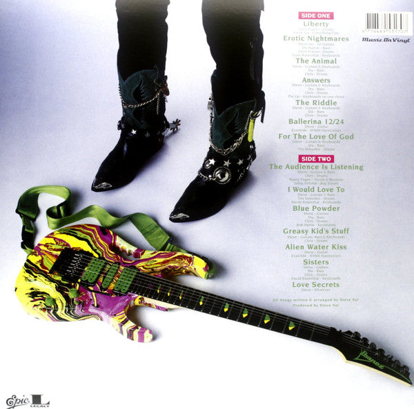 Steve Vai – Passion And Warfare - Vinyl LP, Album, Reissue, Remastered, 180 Gram (NEW SEALED)