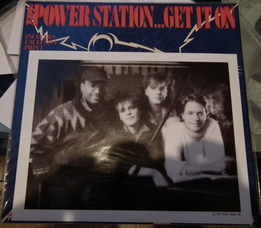 The Power Station ‎– Get It On - Vinyl 12", 45 RPM, Limited Edition, Poly Bag Edition, UK 1985 (USED VG+)