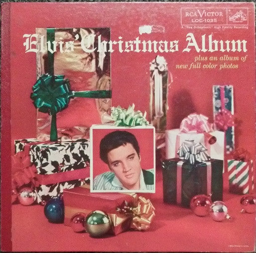 Elvis Presley ‎– Elvis' Christmas Album - Vinyl LP, Album, Mono, US 1957 (USED VG)