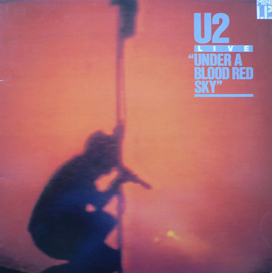 U2 ‎– Live "Under A Blood Red Sky" - Vinyl LP, Mini-Album, UK 1983 (USED VG+)