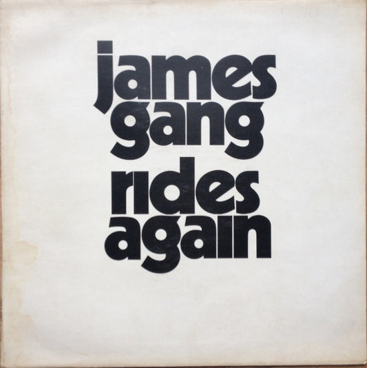 James Gang ‎- James Gang Rides Again - Vinyl LP, Album, Stereo, UK 1970 (USED VG)