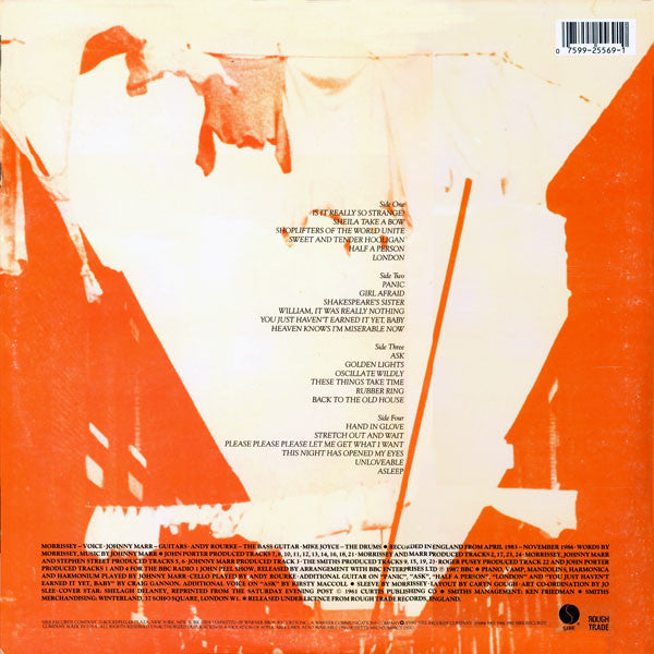 The Smiths – Louder Than Bombs - 2 x Vinyl LP, Compilation, Stereo, Specialty Pressing, Gatefold, US 1987 (USED VG+)