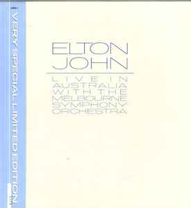 Elton John With The The Melbourne Symphony Orchestra ‎– Live In Australia With The Melbourne Symphony Orchestra - 2 × Vinyl LP Box Set, Limited Edition, UK 1987 (USED VG+)
