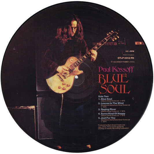 Paul Kossoff ‎- Mr. Big / Blue Soul - Vinyl LP, Compilation, Limited Edition, Picture Disc, UK 1983 (USED VG+)