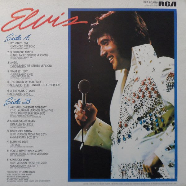 Elvis ‎– The Sound Of Your Cry - Vinyl LP, Compilation, Stereo, UK 1981 (USED VG)