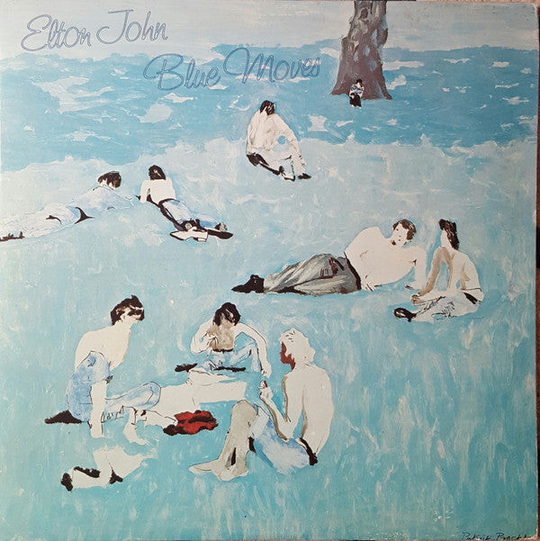 Elton John ‎– Blue Moves - 2 × Vinyl LP, Album, Stereo, Gatefold, UK 1976 (USED VG+)