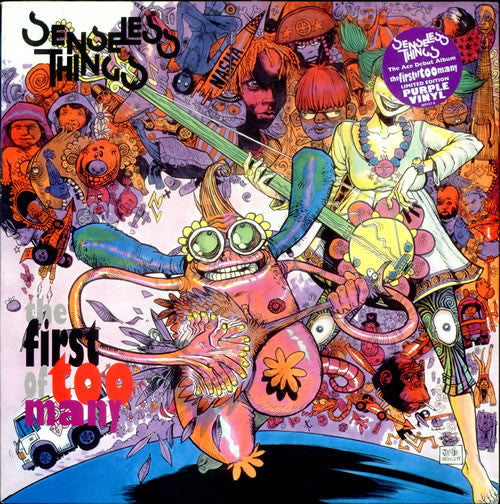 Senseless Things ‎- The First Of Too Many - Vinyl LP, Album, Limited Edition Purple, UK 1991 (USED VG+)