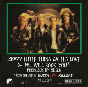 Queen ‎– Crazy Little Thing Called Love - Vinyl 12", 45 RPM, Maxi-Single, Stereo, Germany 1979 (USED VG)