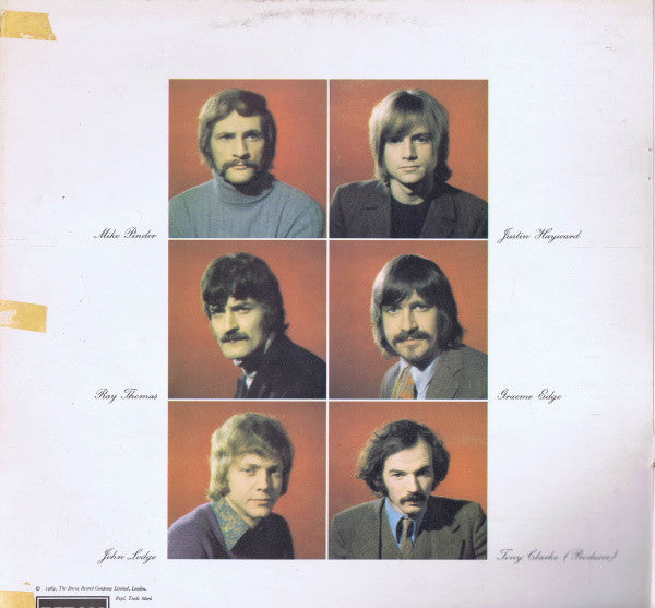 The Moody Blues ‎– On The Threshold Of A Dream - Vinyl LP, Album, Mono, Label Variation, UK 1969 (USED VG)