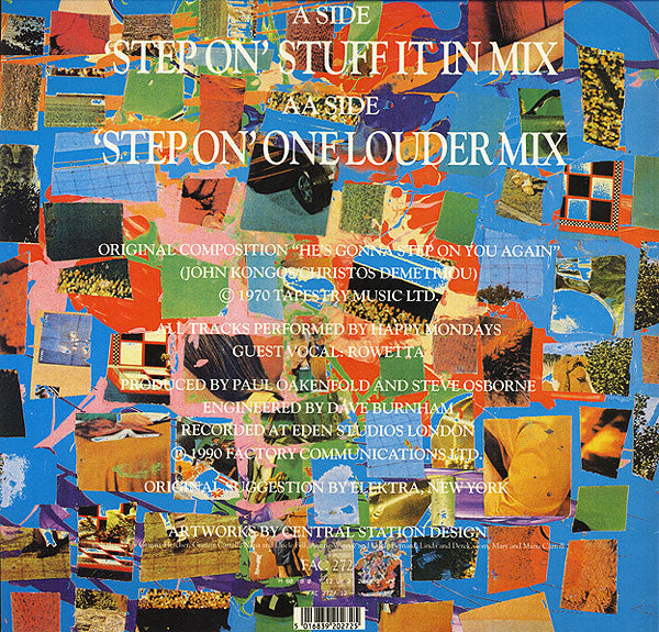 Happy Mondays – Step On - Vinyl 12", 45 RPM, Single, UK 1990 (USED VG+)