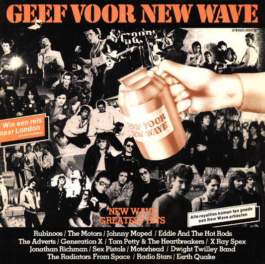 Various - Geef Voor New Wave - Vinyl LP, Compilation, 1977 (USED VG+)