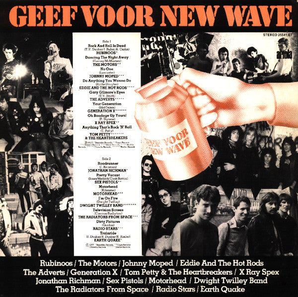 Various - Geef Voor New Wave - Vinyl LP, Compilation, 1977 (USED VG+)