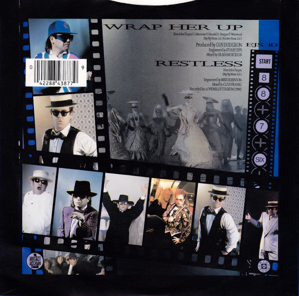 Elton John - Wrap Her Up / Nikita - Vinyl 7", Limited Edition, UK 1985 (USED NM)