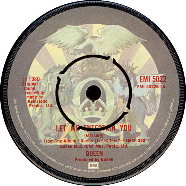 Queen ‎– Save Me - Vinyl 7", 45 RPM, Single, UK 1980 (USED VG+)