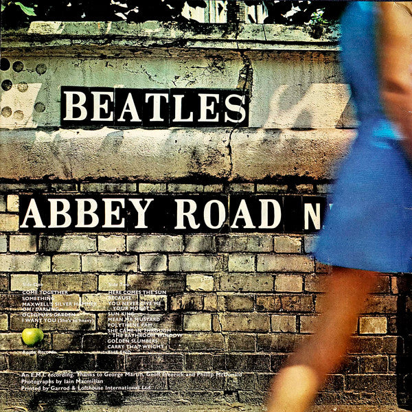 The Beatles ‎– Abbey Road -  Vinyl LP, Album, Repress, Stereo, 2nd Pressing, UK 1971 (USED G)