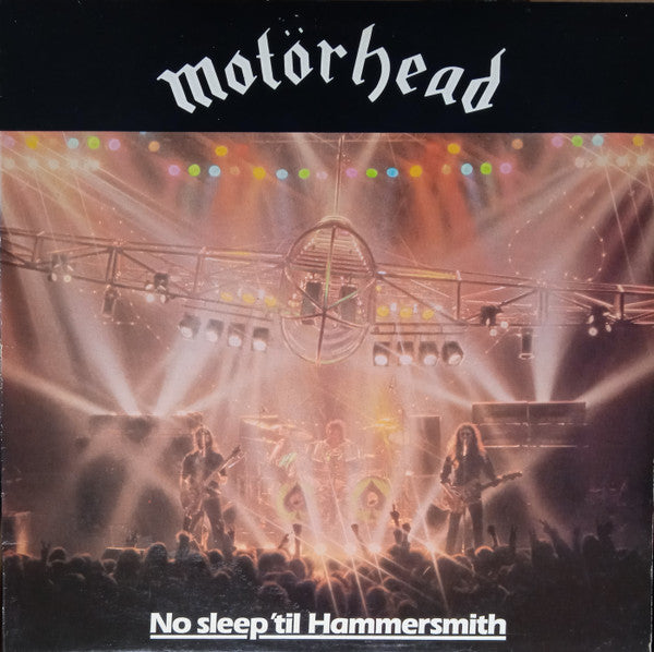 Motörhead – No Sleep 'til Hammersmith - Vinyl LP, Album, Stereo, 'Live' Labels, UK 1981 (USED VG+)