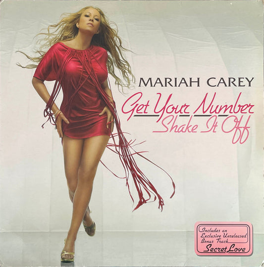 Mariah Carey ‎- Get Your Number / Shake It Off - Vinyl 12", 33 ⅓ RPM, Single (USED NM)