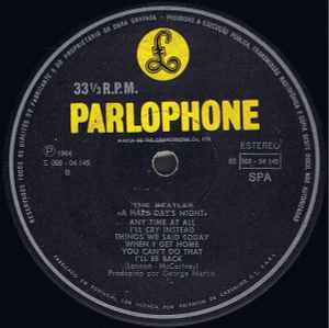 The Beatles ‎– A Hard Day's Night - Vinyl LP, Album, Reissue, Stereo, Portugal 1978 (USED VG)