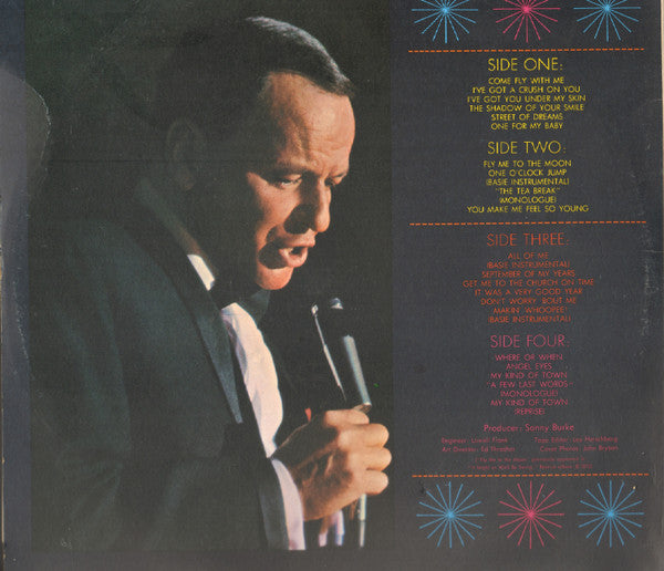 Frank Sinatra With Count Basie & The Orchestra -Sinatra At The Sands - 2 × Vinyl LP, Album, Reissue, Stereo, UK (USED VG+)