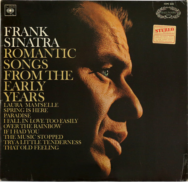 Frank Sinatra ‎- Romantic Songs From The Early Years - Vinyl LP, Compilation, UK 1967 (USED NM)