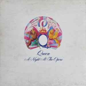 Queen ‎– A Night At The Opera - Vinyl LP, Album, Stereo, Embossed Gatefold, UK 1975 (USED VG)
