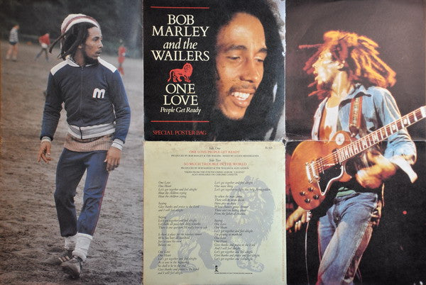 Bob Marley And The Wailers ‎– One Love / People Get Ready - Vinyl 7", 45 RPM, Single, Stereo, Poster Bag, UK 1984 (USED VG+)
