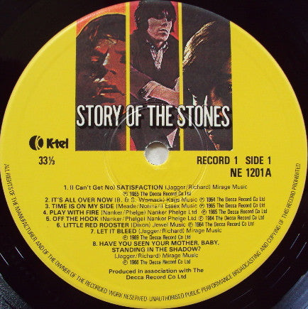 The Rolling Stones - Story Of The Stones - 2 x Vinyl LP, Compilation, UK 1982 (USED VG+)