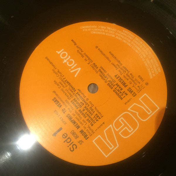 Elvis Presley ‎– Elvis In Person At The International Hotel - Vinyl LP, Album, UK 1970 (USED G+)