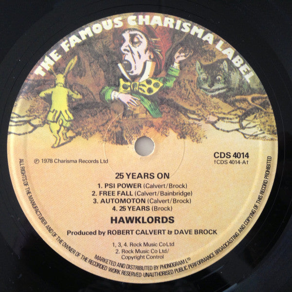 Hawklords - 25 Years On - Vinyl LP, Album, UK 1978 (USED VG+)