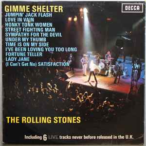 The Rolling Stones ‎– Gimme Shelter - Vinyl LP, Album, Compilation, Stereo, Europe 1971 (USED VG)
