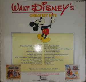 Various ‎– Walt Disney's Greatest Hits - Vinyl LP, Compilation, Germany 1983 (USED VG)